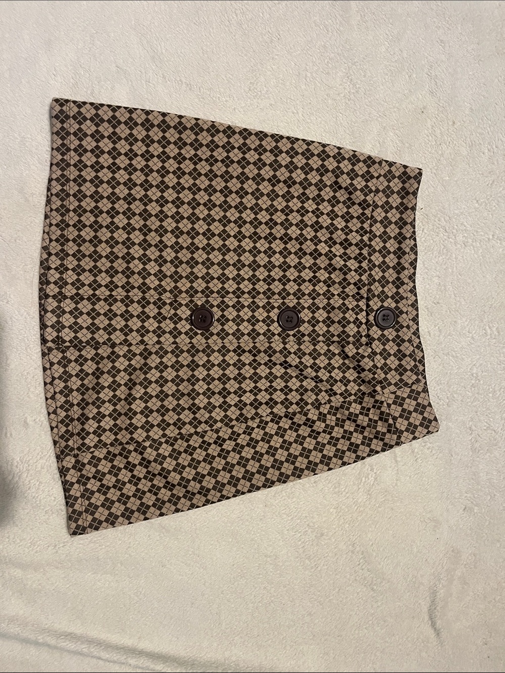 Brown two piece set Skirt and Top - Women's - Picture 2 of 5